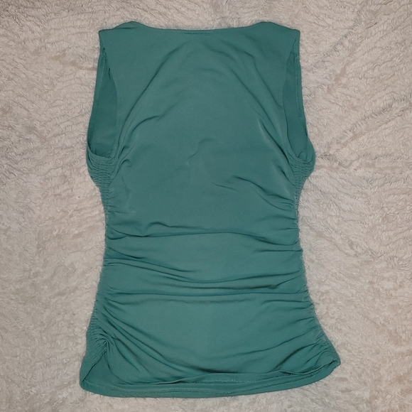 Express Tank Top V-Neck with Ruching Womens M - Picture 4 of 4